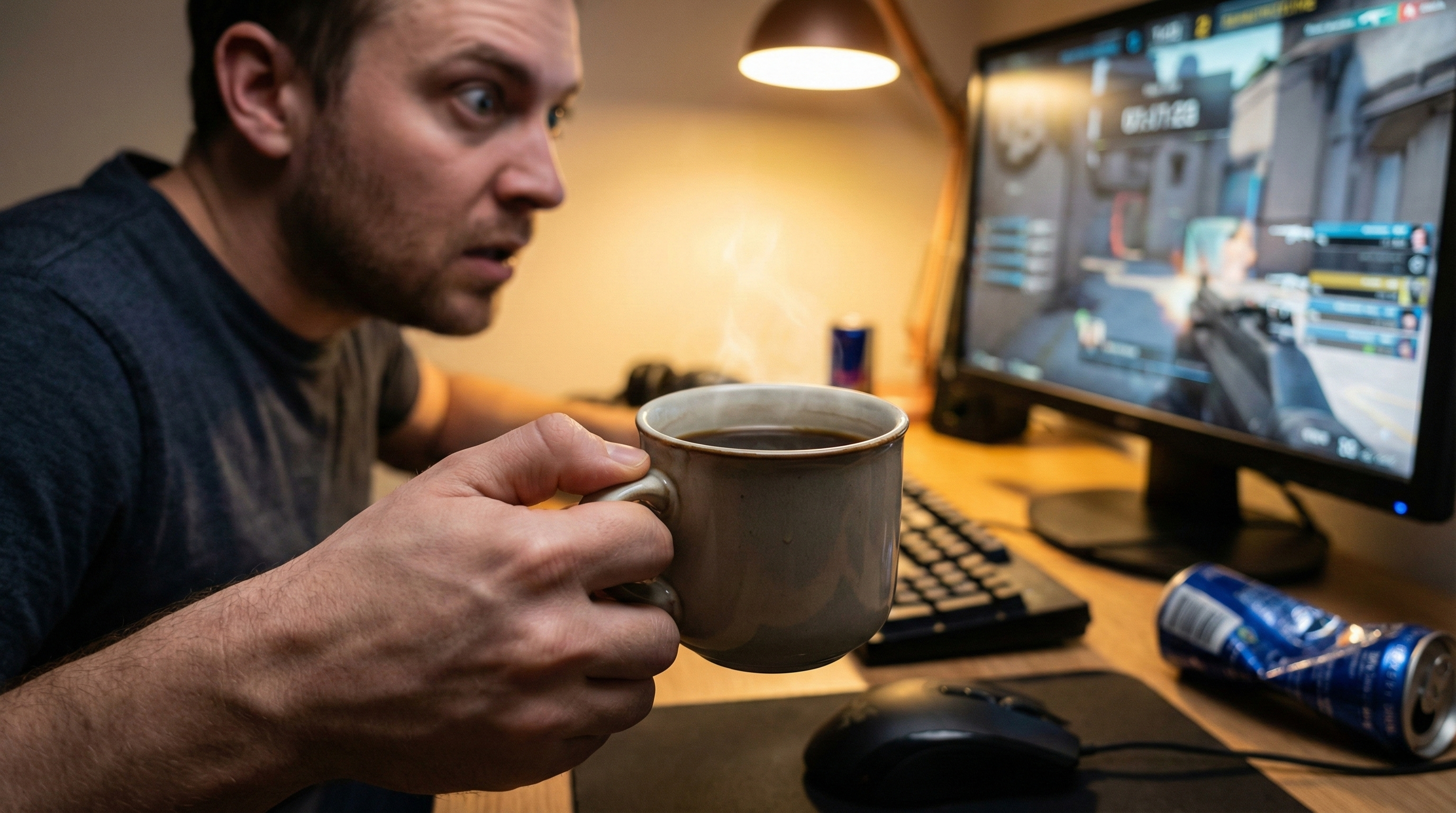 Caffeine and Reaction Time: The Short-Term Gain, Long-Term Problem